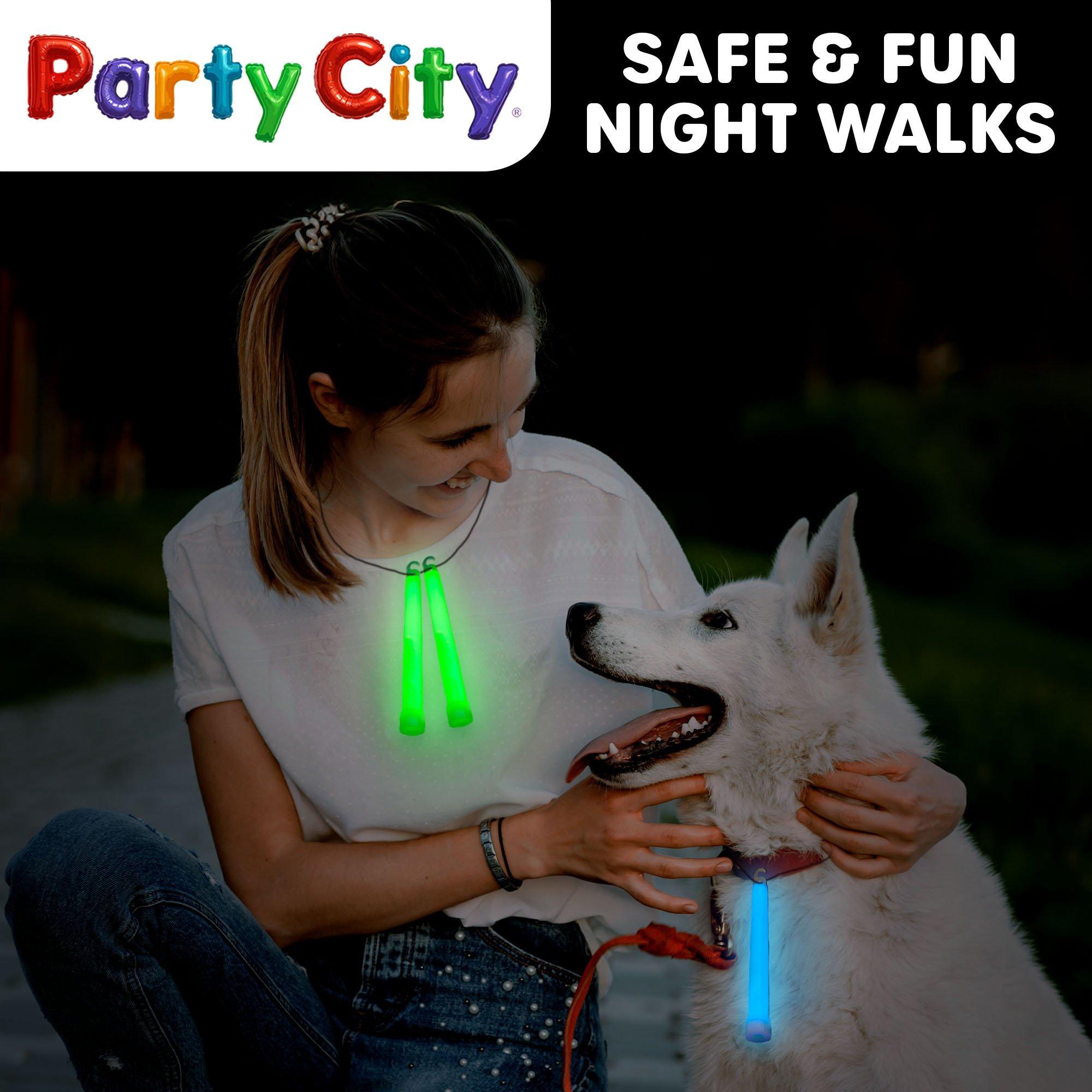 Glow Stick 6 Inch Party Favor Bulk Pack Multicolored White 24pk - Image 3
