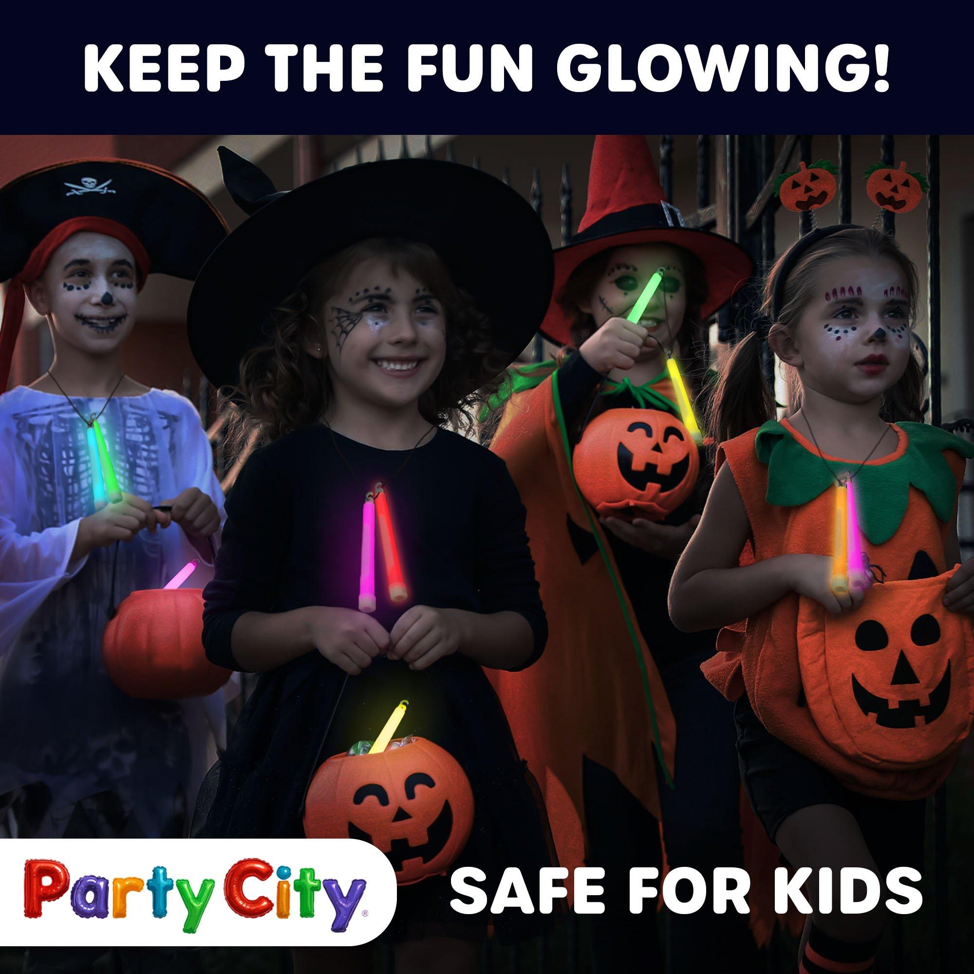 Glow Stick 6 Inch Party Favor Bulk Pack Multicolored White 24pk - Image 6