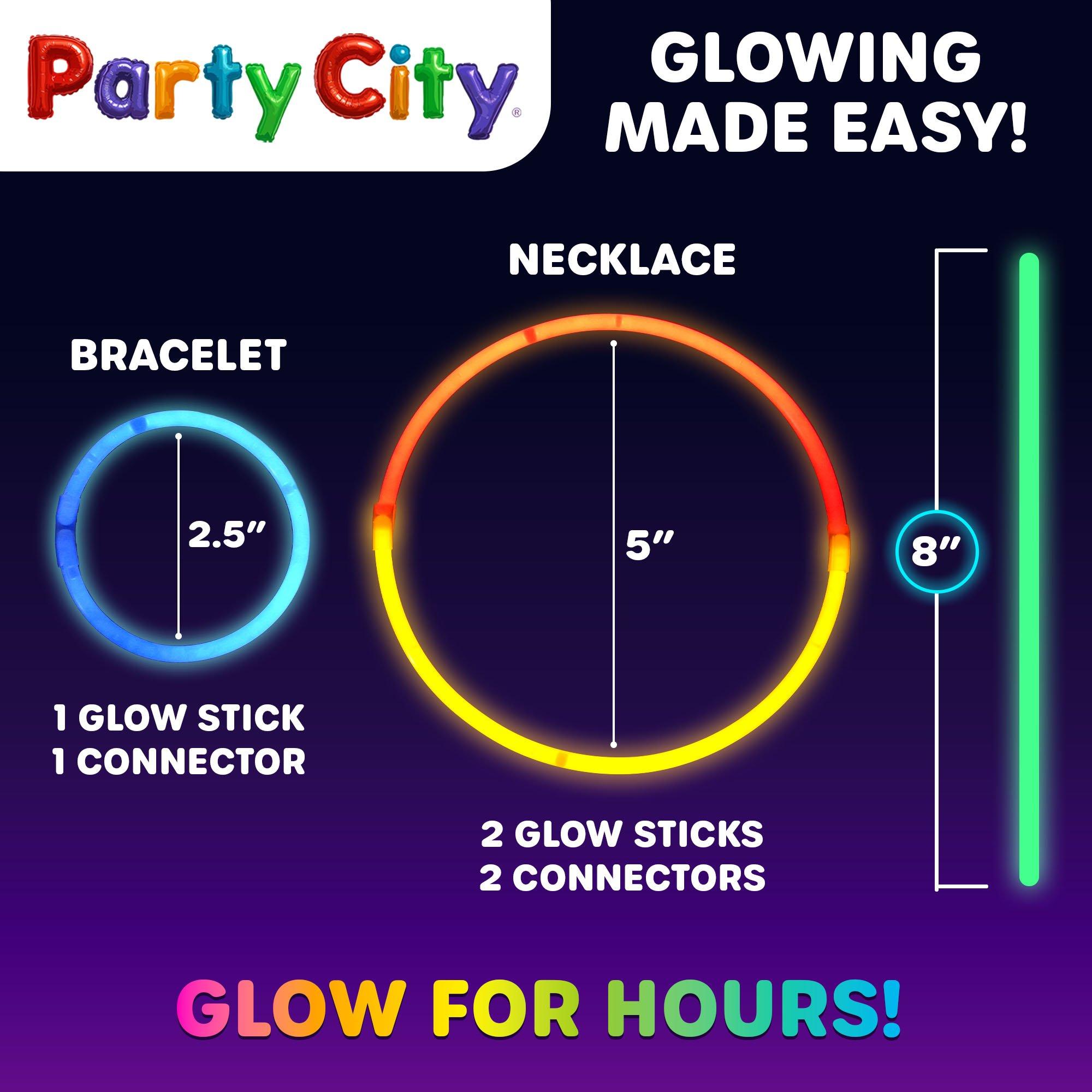 Glow Stick 8 Inch Bendable Party Favor Bulk Party Pack Multicolored 505pk - Image 3