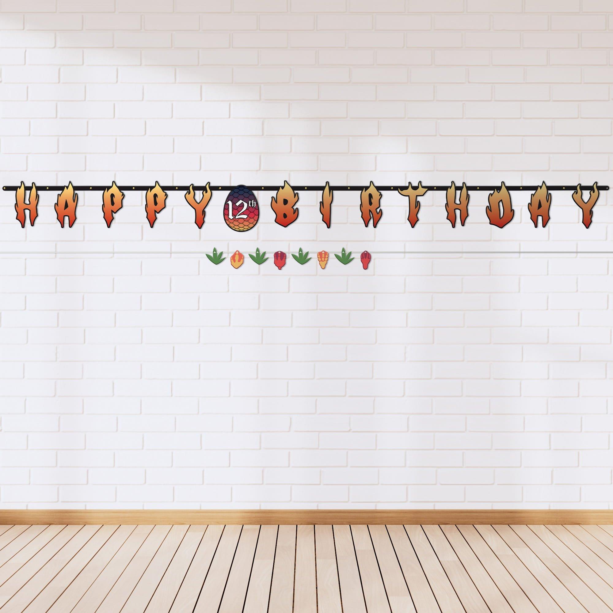 Dragon Party Personalized Banner. 2pc - Image 4