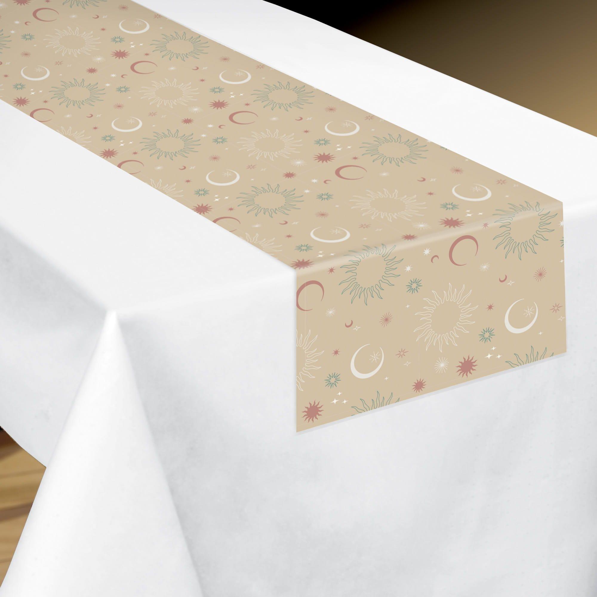 Mystical Astrology Table Runner. 14in x 72in