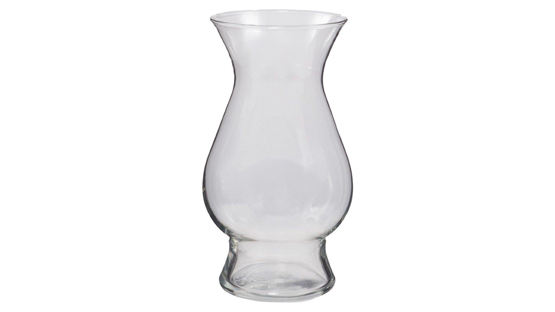 8.75 Clear Glass Bella Vase