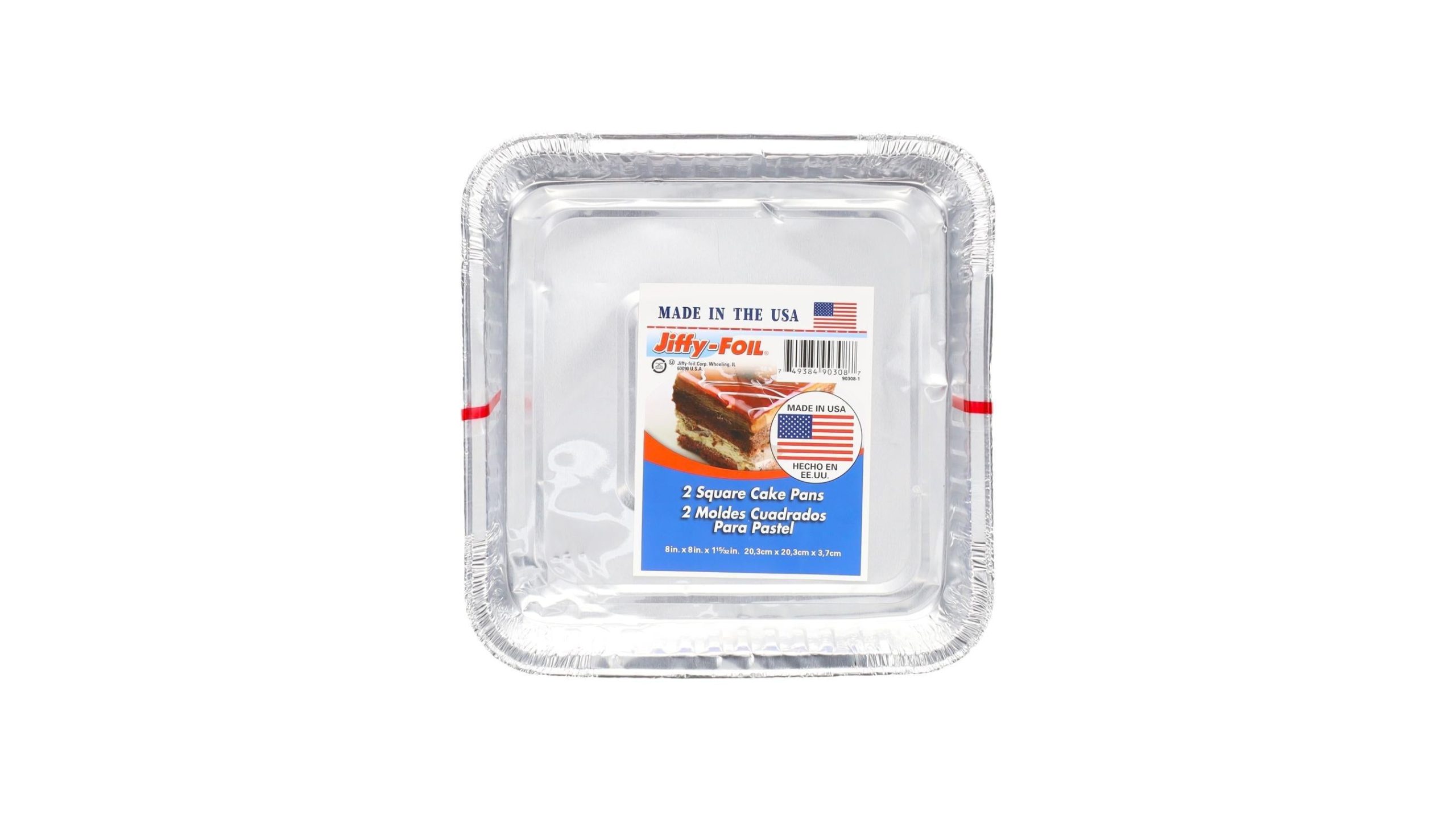 Jiffy-Foil Square Cake Pans (2 ct)