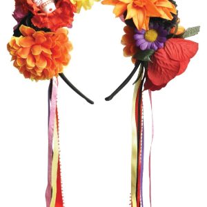Day of the Dead Floral Headband