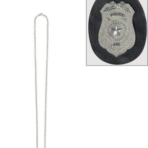 Police Badge Necklace