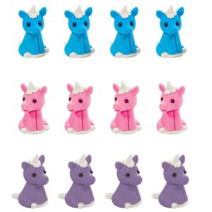 Magical Unicorn Erasers ?C 12ct Party Favor Set