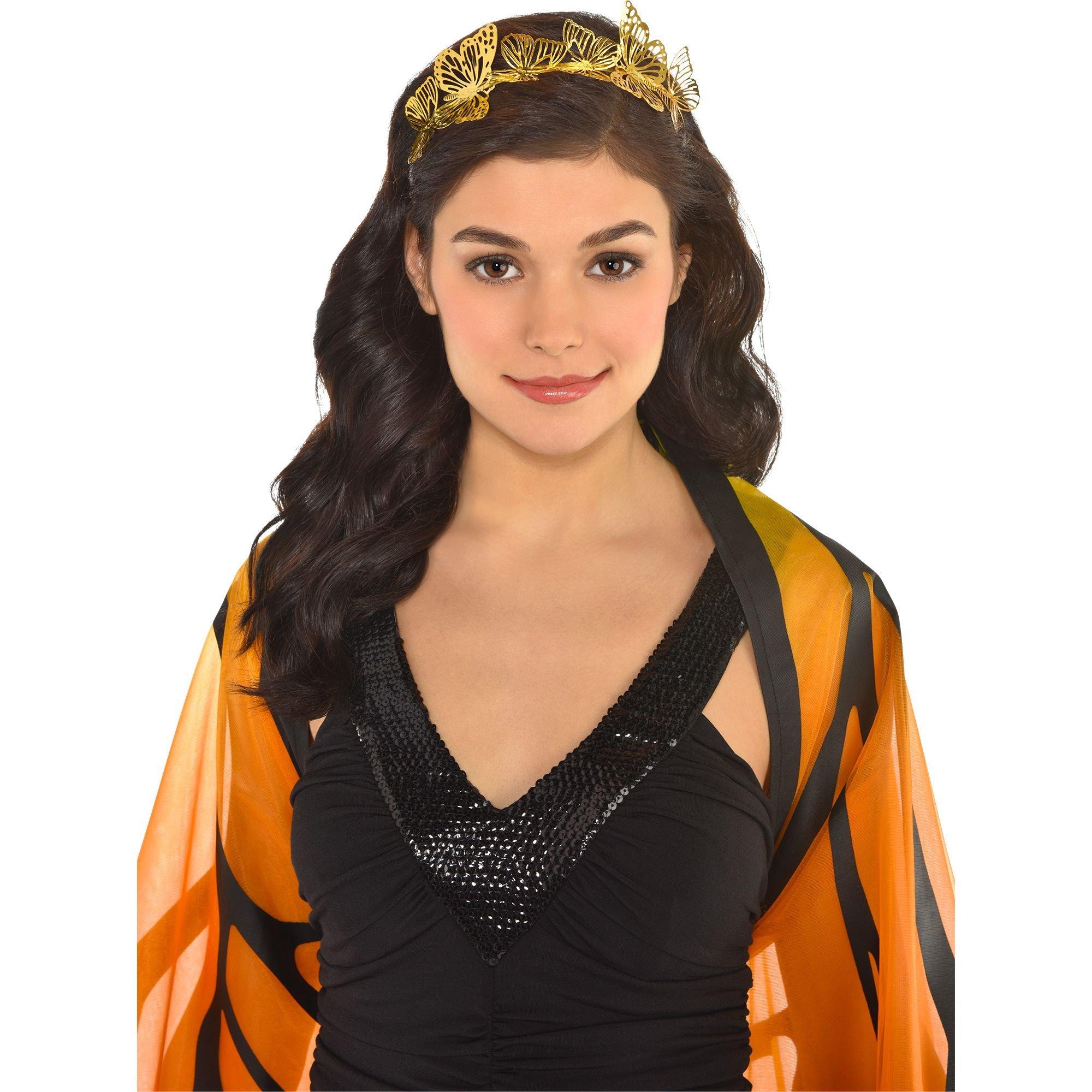 Golden Butterfly Headband - Image 2