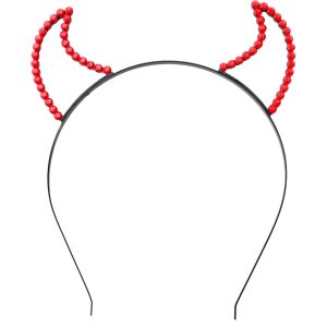 Rhinestone Devil Headband