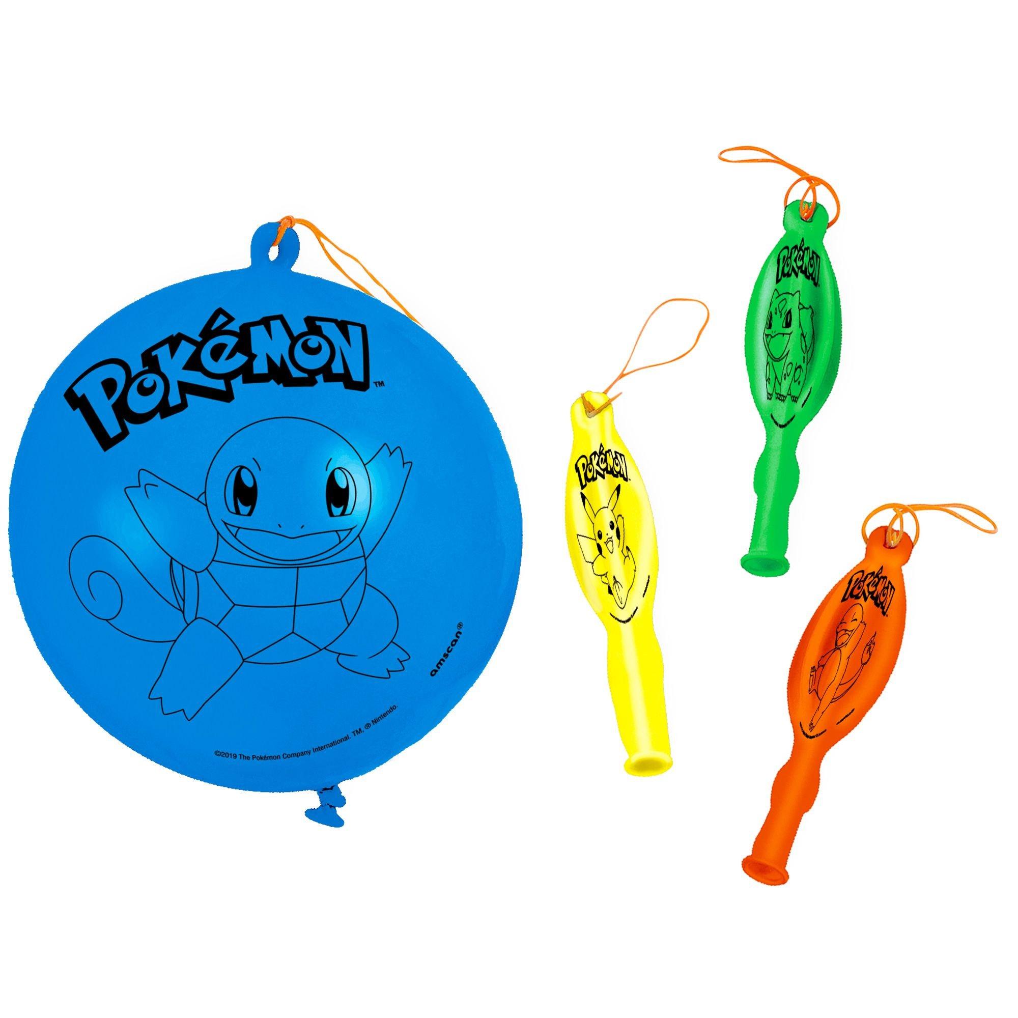 4ct. Classic Pok??mon Punch Balloons
