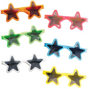 Kids' Star Sunglasses 12ct ?C Colorful Star-Shaped Party Favors