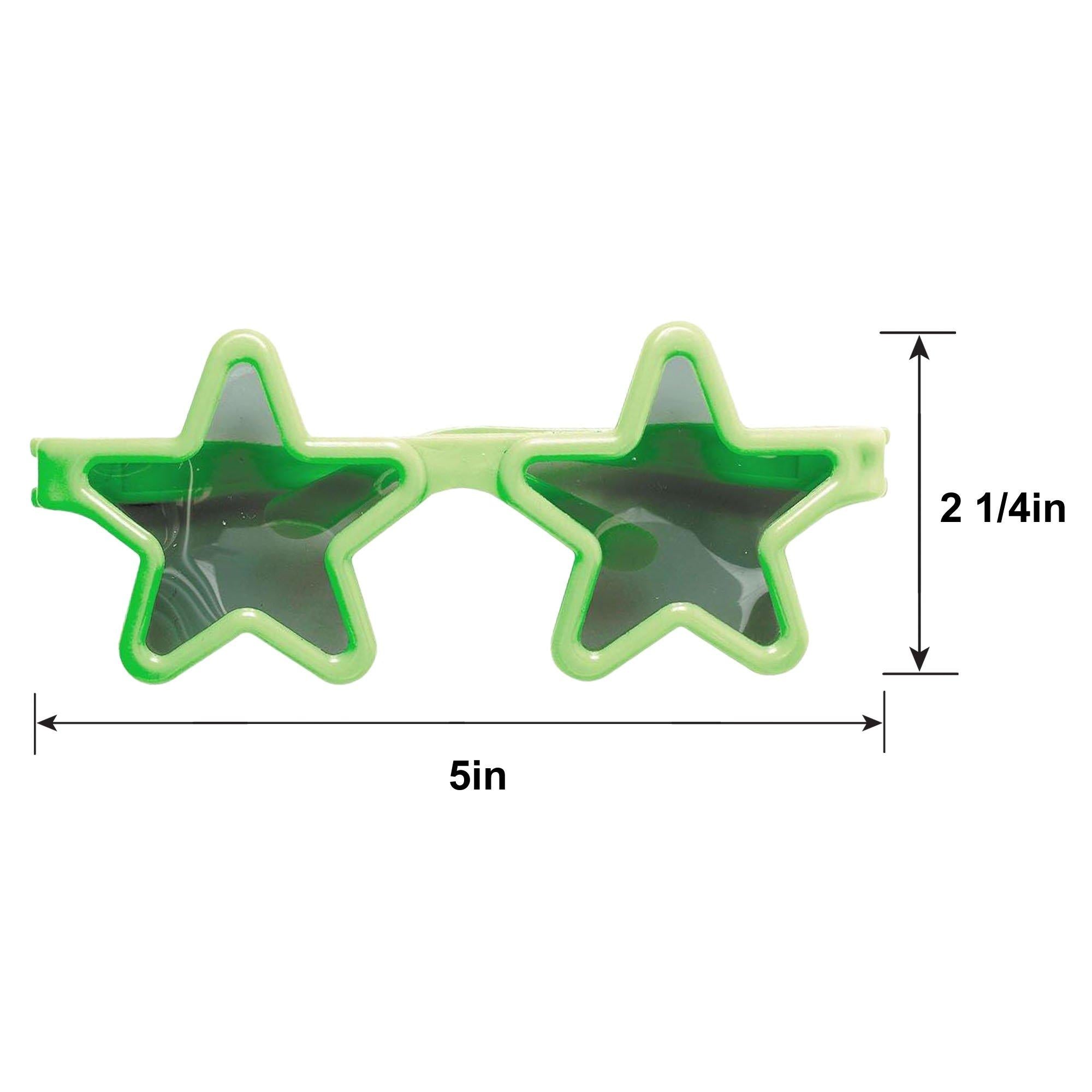 Kids' Star Sunglasses 12ct ?C Colorful Star-Shaped Party Favors - Image 3