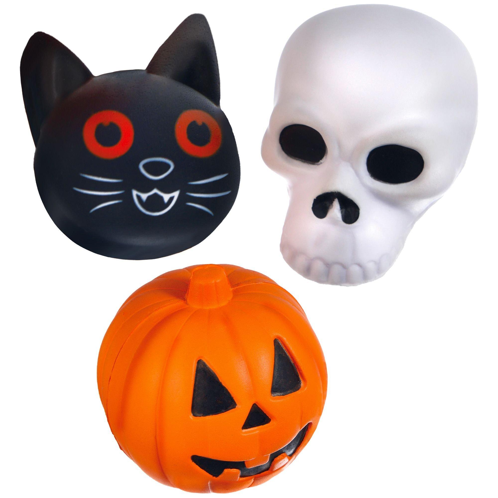 Halloween Squish Foam Balls. 3.25in. 12ct