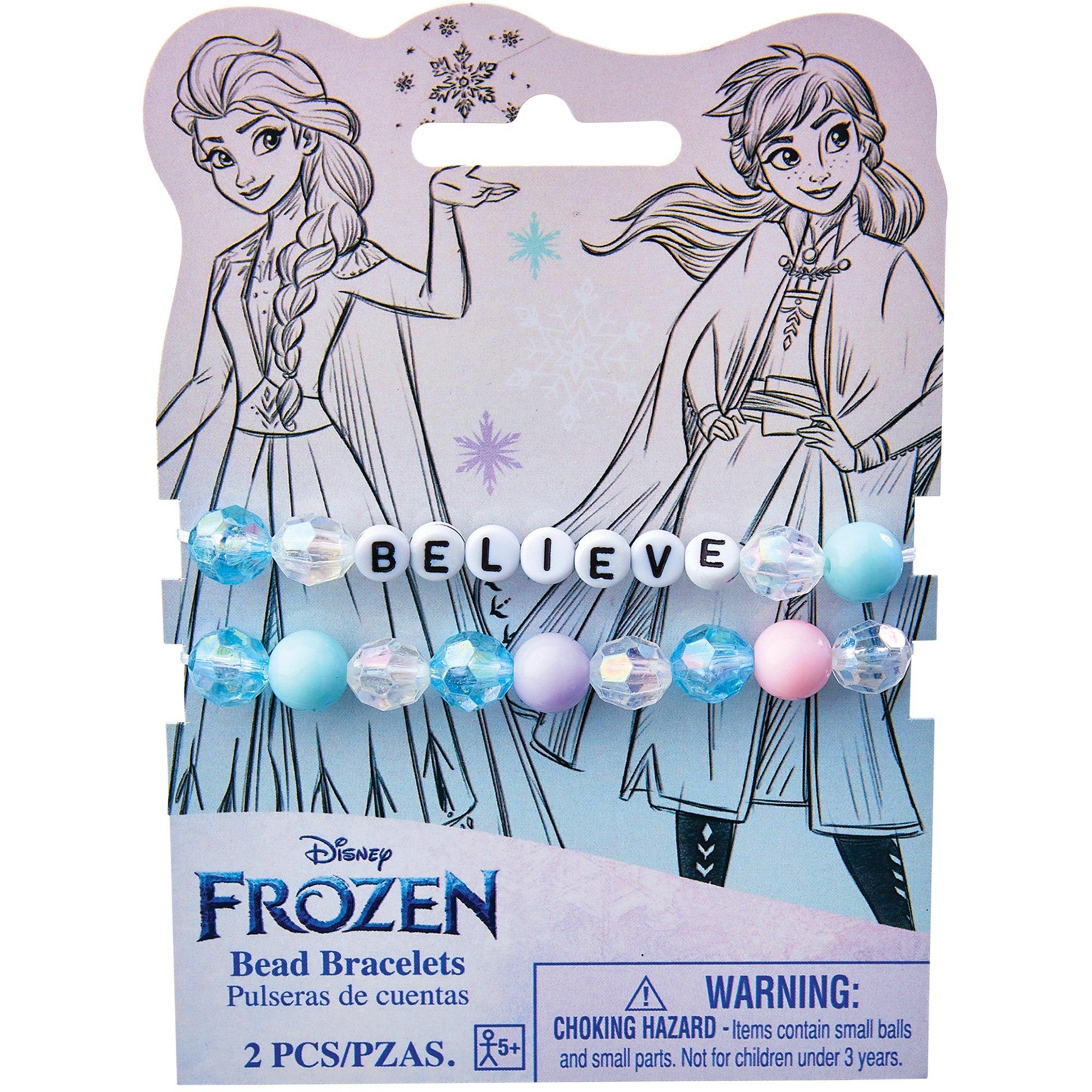 Kids' Frozen 2 Bead Bracelets. 2ct