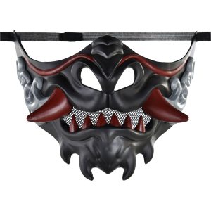 Adult Anime Dragon Plastic Half Mask