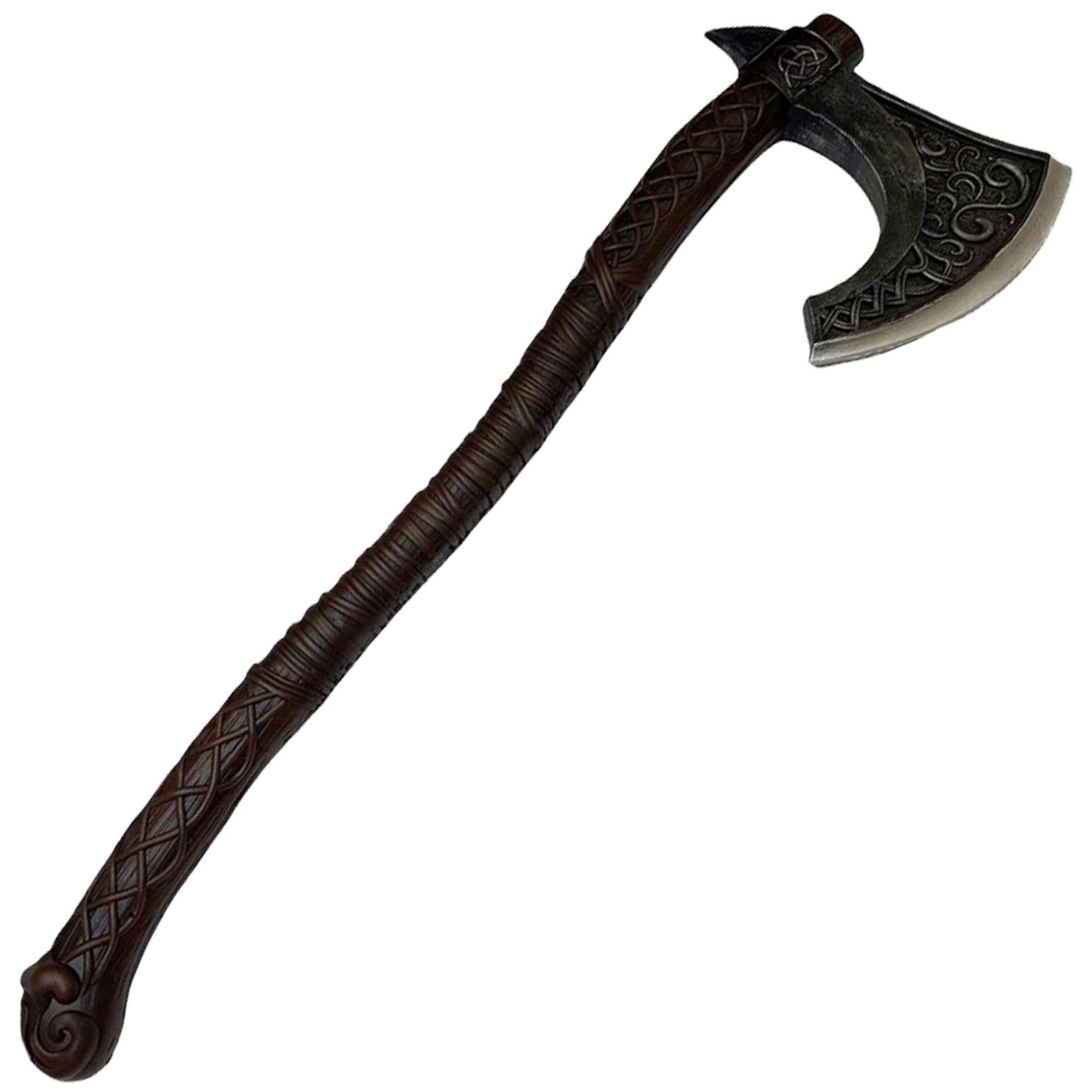 Viking Bearded Battle Axe. 44in - High-Density Foam Prop