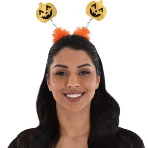 Mirrored Happy Pumpkin Head Bopper