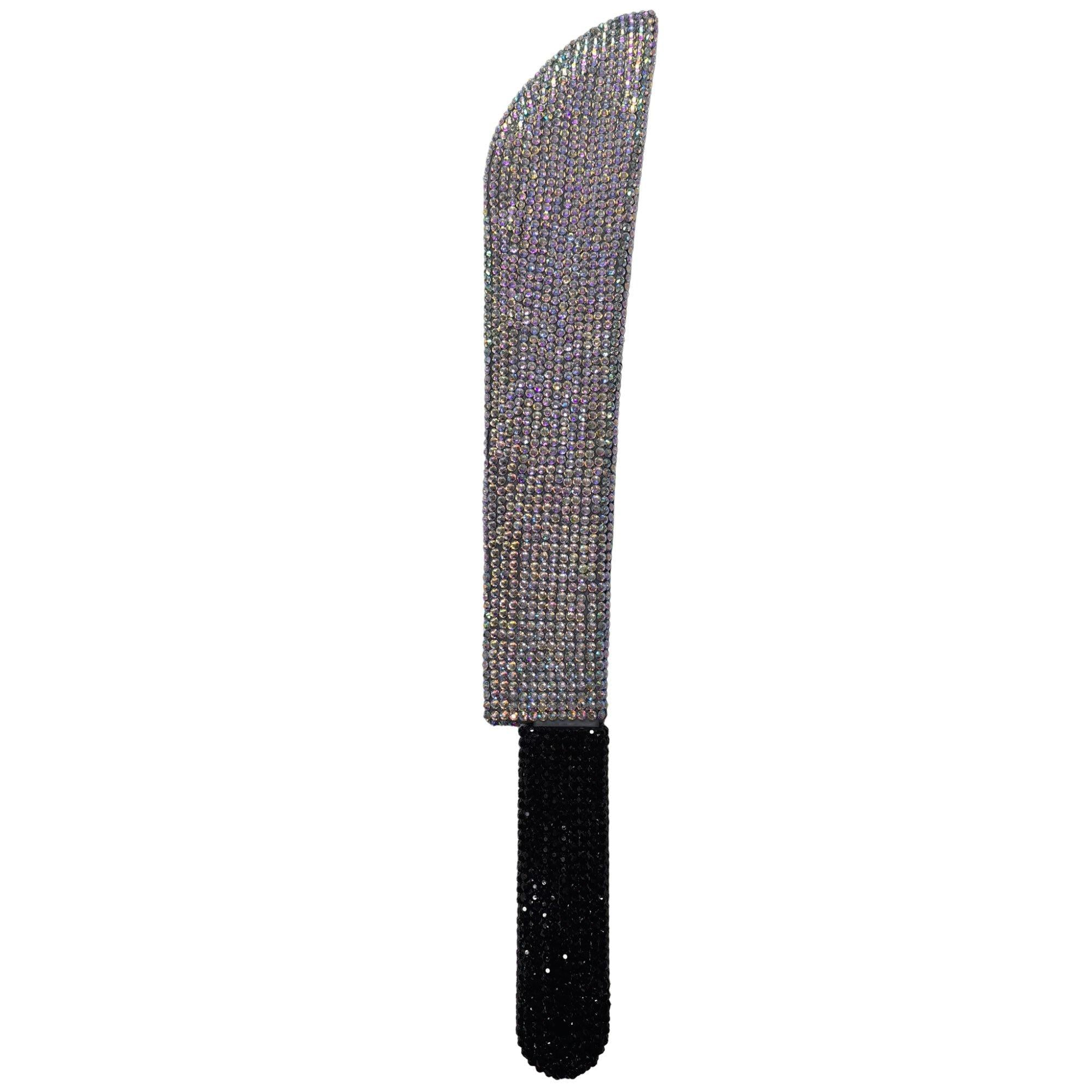 Rhinestone Butcher Knife Prop. 26in
