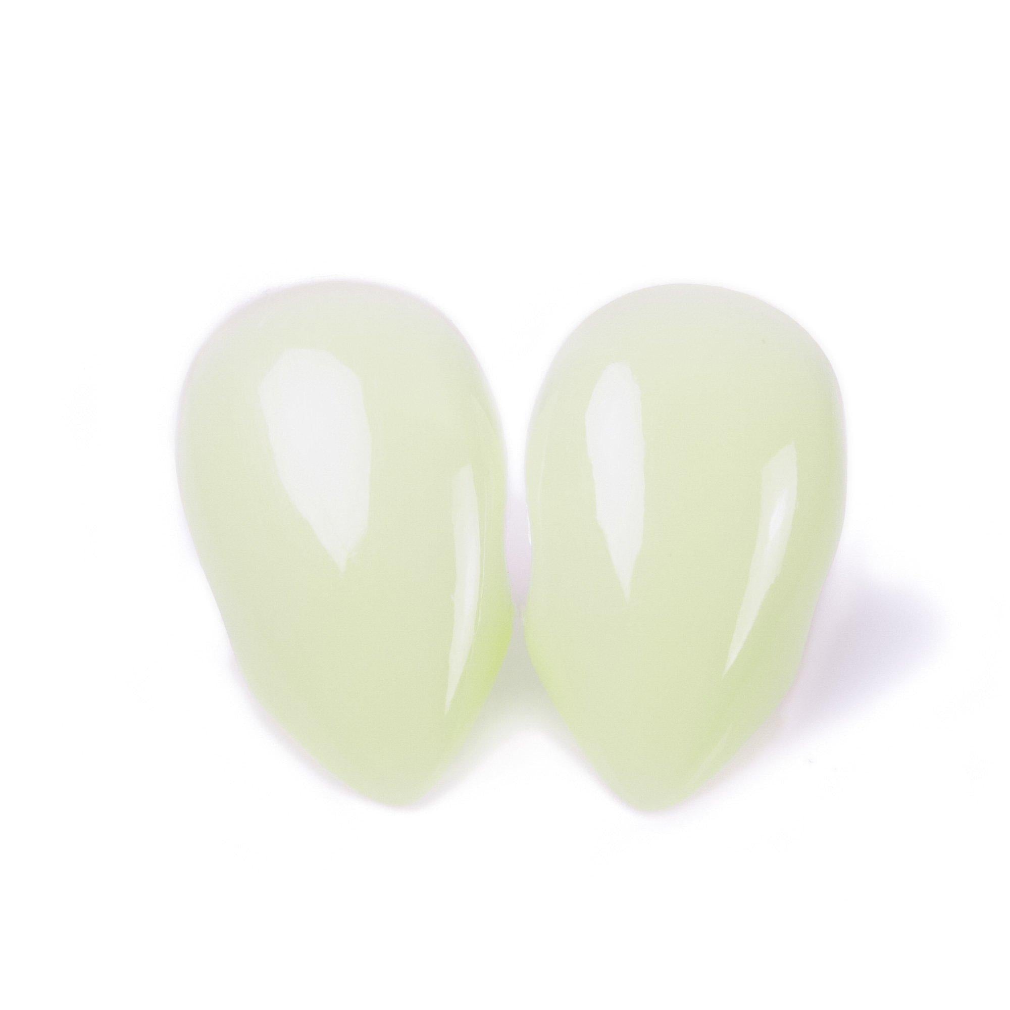 Scarecrow? Glow-in-the-Dark Deluxe Vampire Fang Set. 14mm. 2pc - Image 3