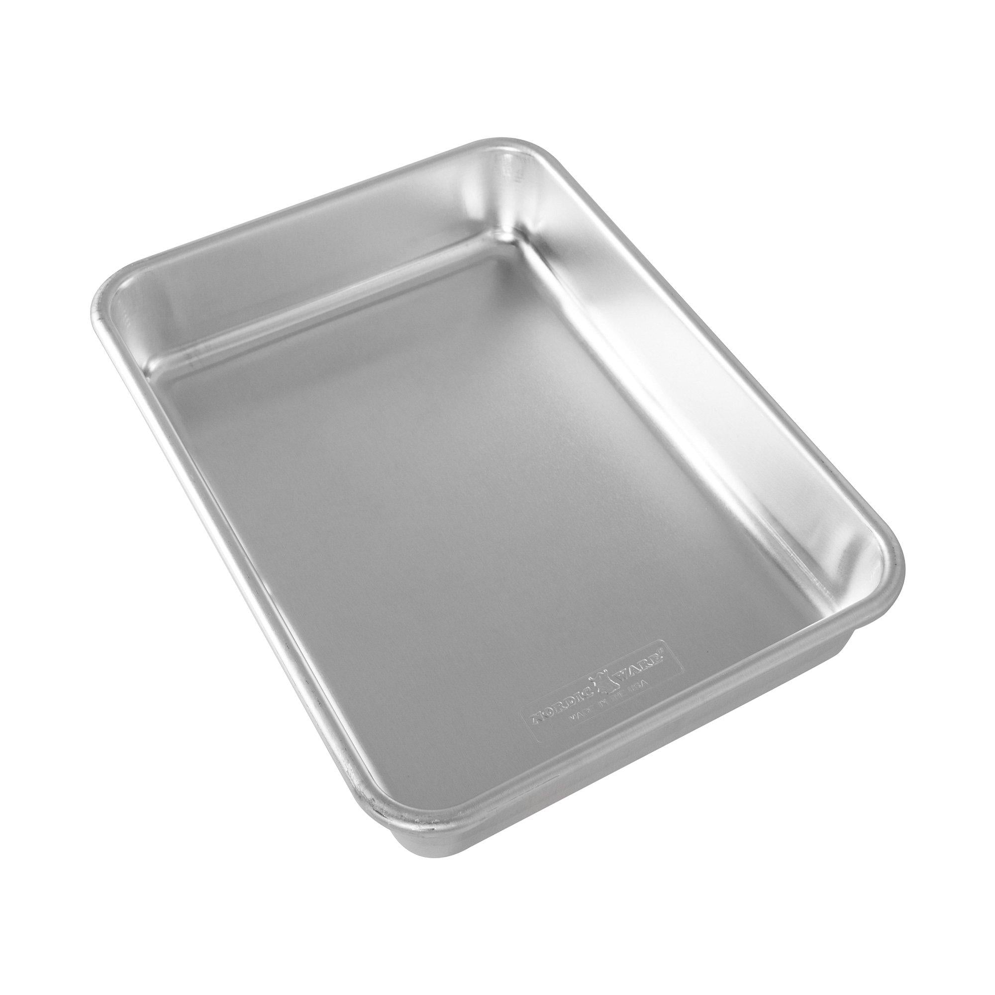 Nordic Ware Natural Aluminum Rectangular Cake Pan. 9in x 13in