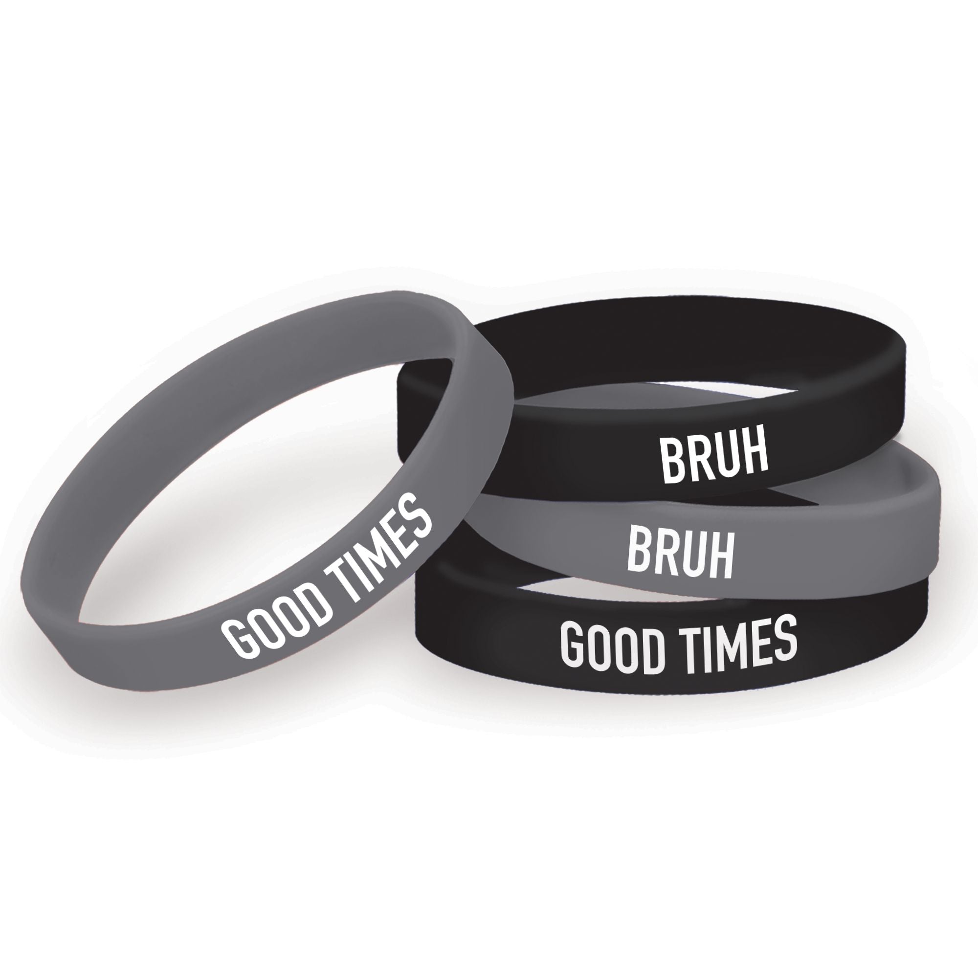 It's My Birthday Bruh Rubber Bracelets. 12ct
