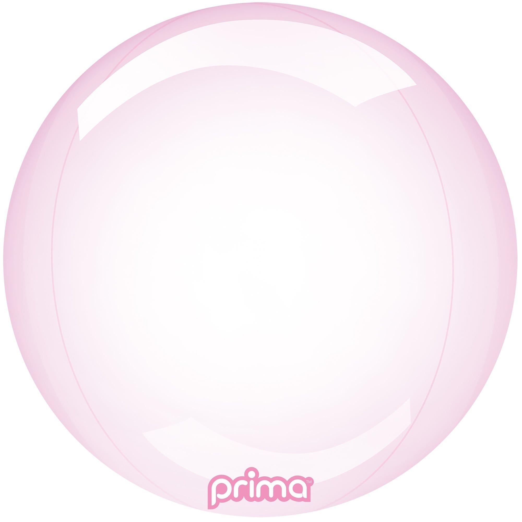 Clear Pastel Plastic Balloon. 18in - Crystal Clearz?? Assorted Colors - Image 2