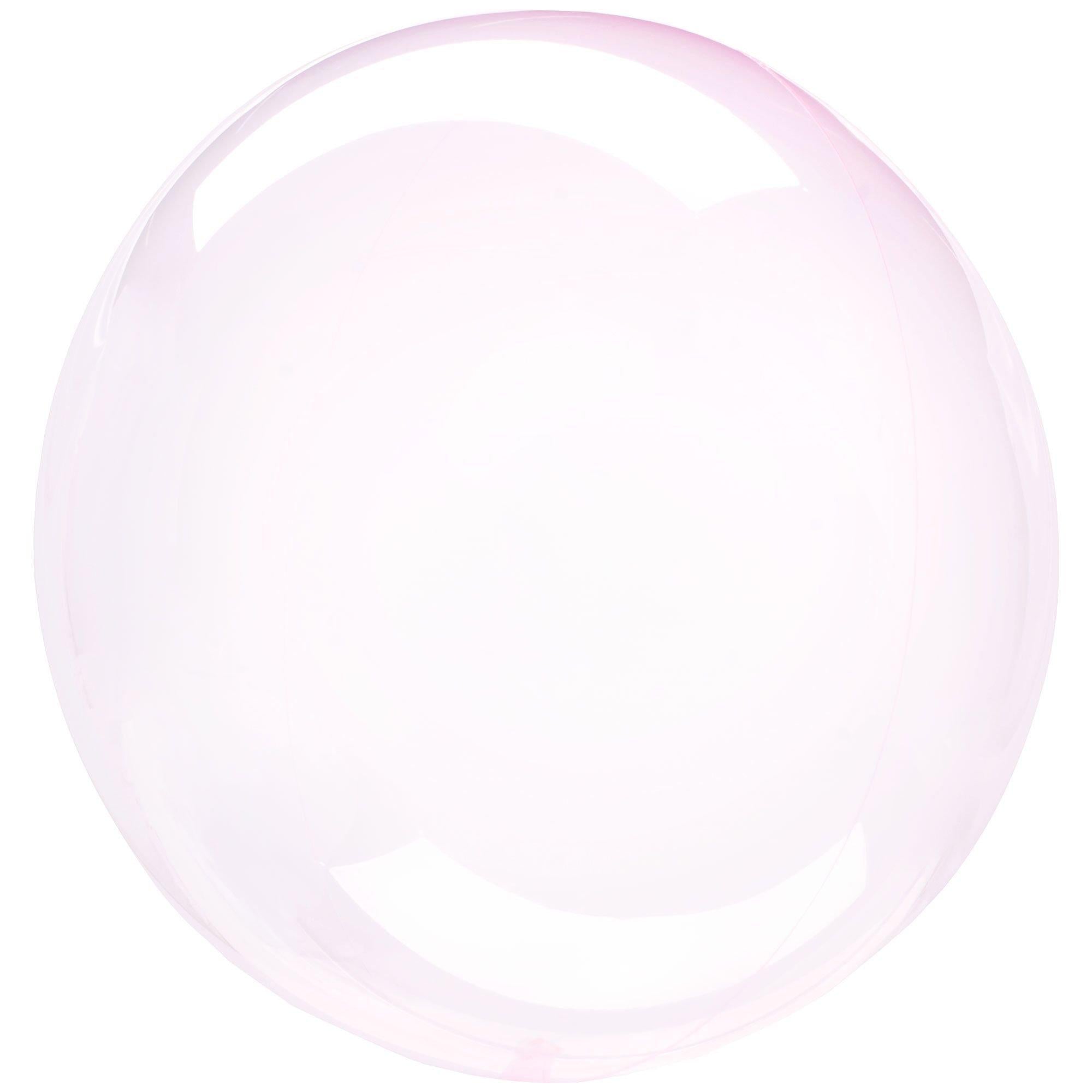 Clear Plastic Balloon. 18in - Crystal Clearz™. Assorted Colors - Image 23