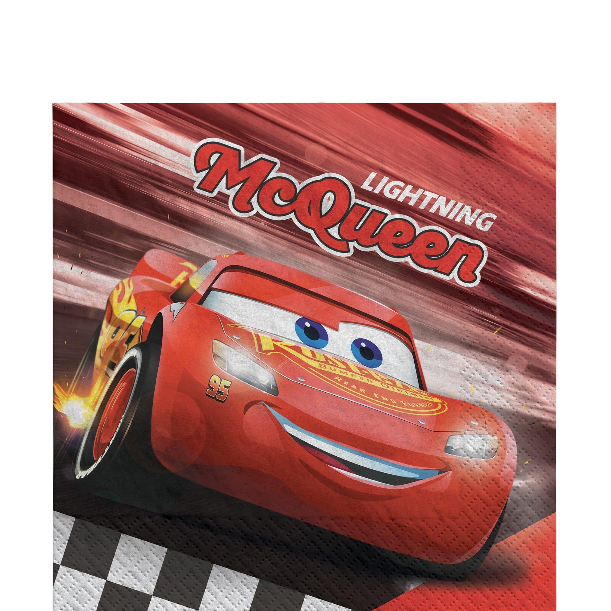 Cars 3 Beverage Napkins. 16ct. Assorted Options - Image 3