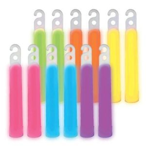 Multicolored Glow Stick Necklaces. Multiple Counts