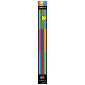 Tri-Color Glow Sticks with Connectors. 22in. Multiple Counts