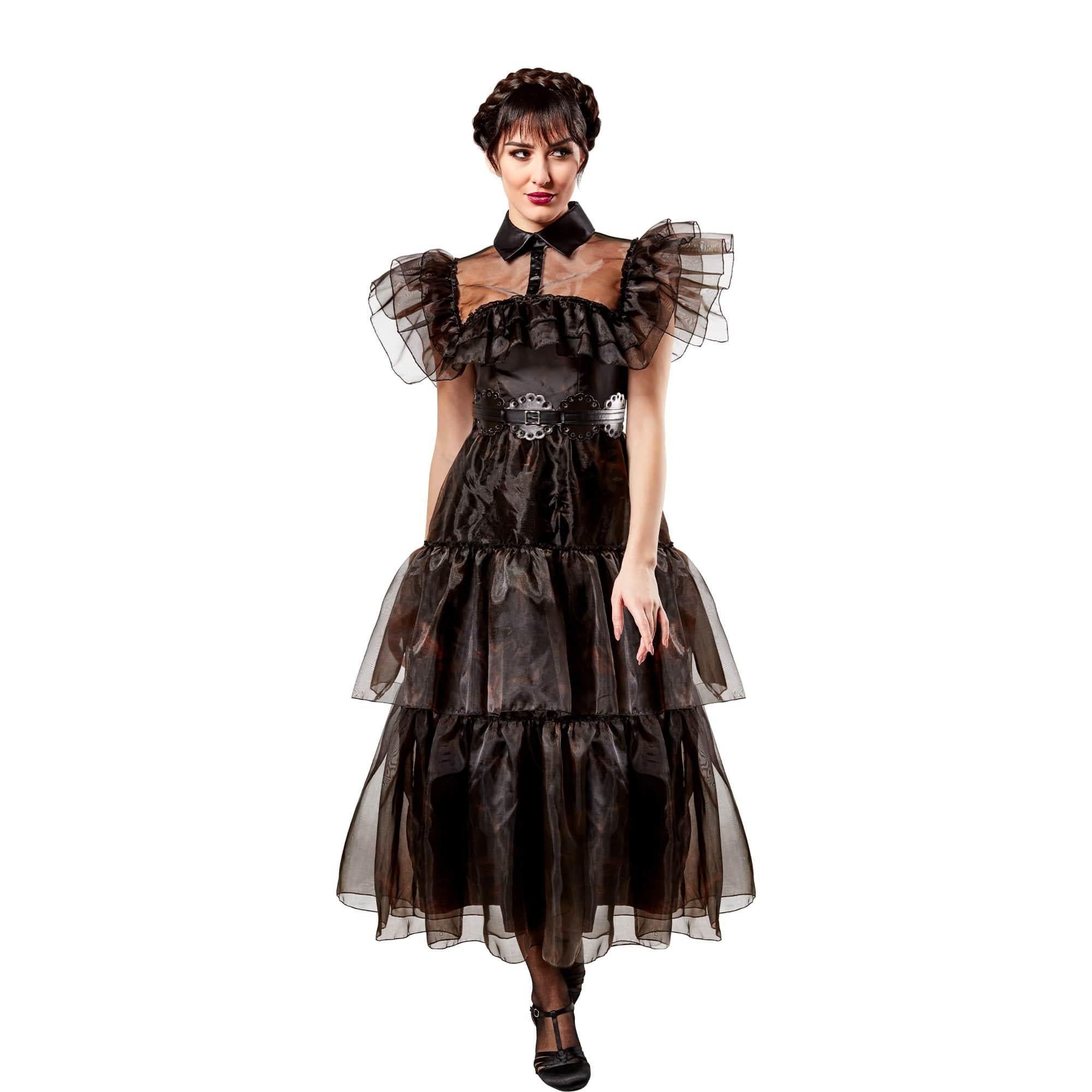 Wednesday Addams Rave'n Dance Dress ?C Adult Costume