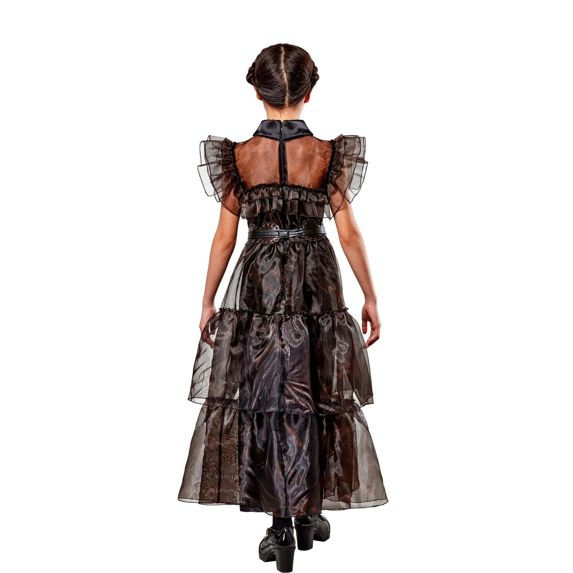 Wednesday Addams Rave'n Dance Dress ?C Girls Costume - Image 4
