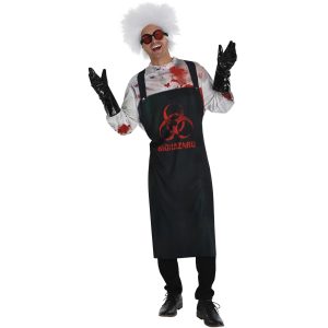 Sinister Scientist Costume ?C Adult ?C Accessories Set